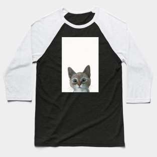 Happy cat Baseball T-Shirt